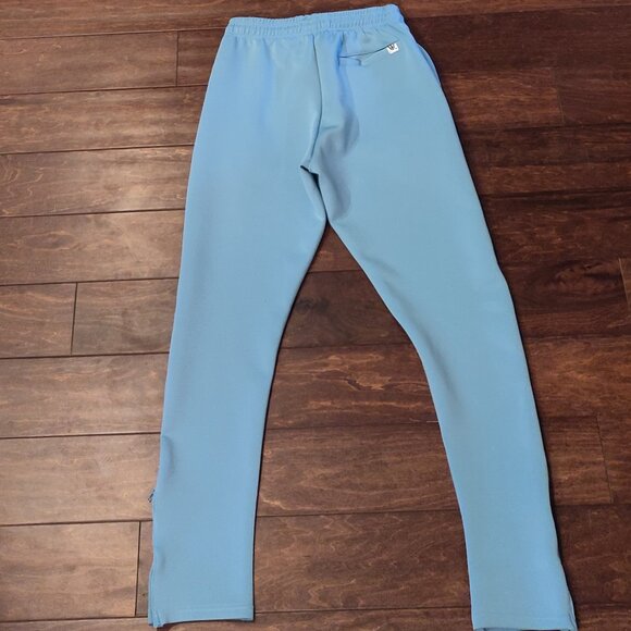WRLDINVSN Joggers In Light Blue UNISEX SIZE MEDIUM - Picture 2 of 6